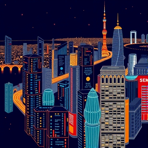 金融合作展現的視覺效果