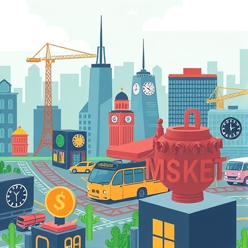 金融市場數據流動的視覺化呈現