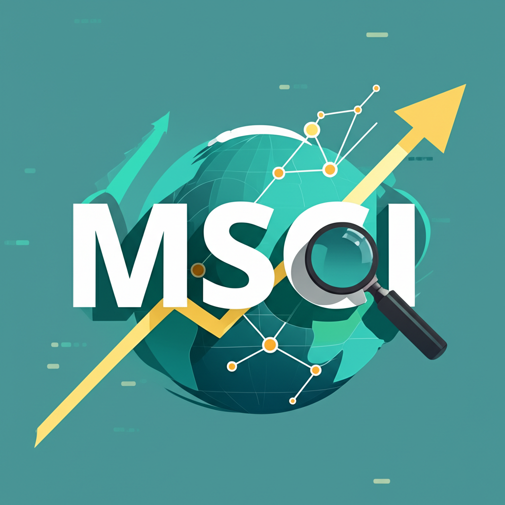 MSCI指數運作機制示意圖，說明指數如何影響資金流向與市場表現