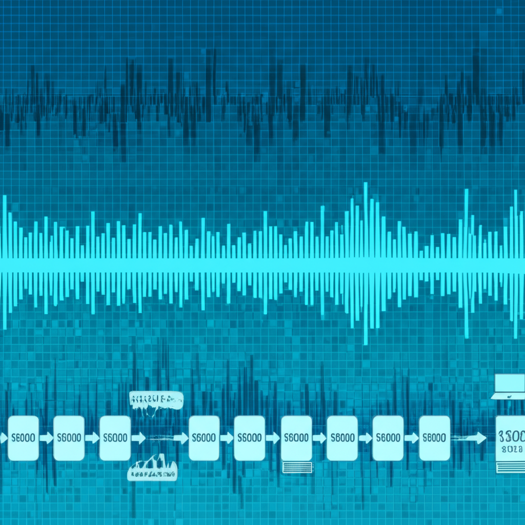 直通式處理的自動化資訊流程插圖,顯示資料從起始到結束無人工干預的電子流轉