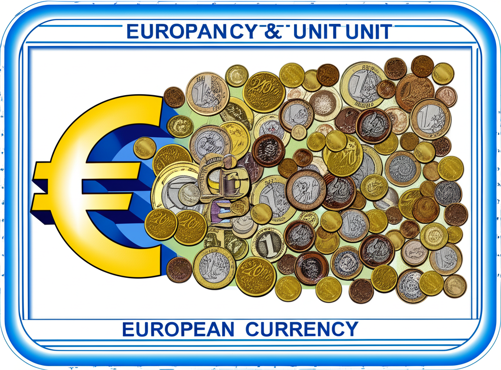 歐洲貨幣單位轉變為歐元插圖